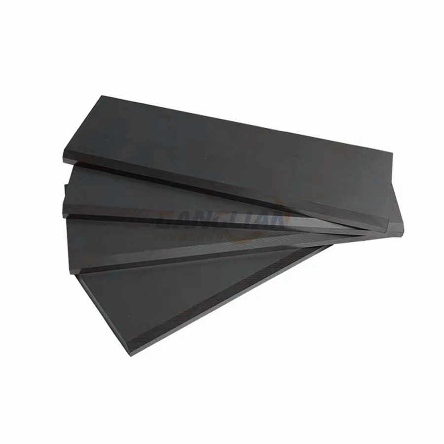 6 PC Graphite Vane 130*52*5 mm Carbon Vanes For Rietschl Vacuum Pump ZYBW80F Carbon Sheet Compressor Blade Graphite Sheet