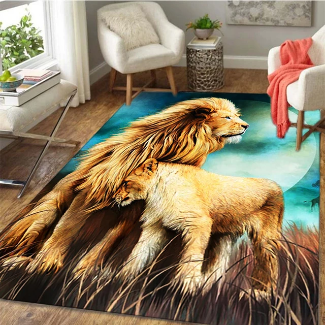 Alfombra Personalizada Con Estampado 3d Para Sala De Juegos Y Dormitorio,  Alfombra De Felpa Antideslizante, Alfombrilla Suave Para El Área De La  Cama, Decoración Del Salón - Alfombras - AliExpress