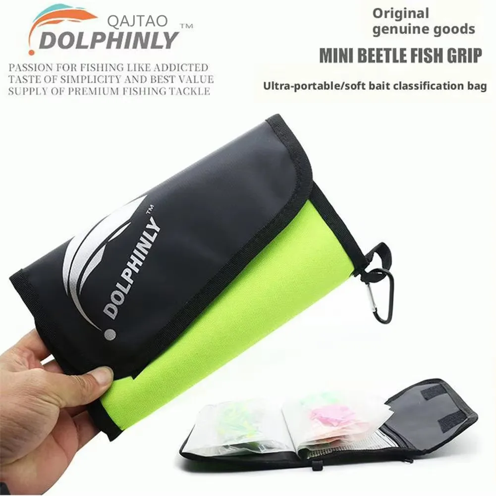 Sac de pêche grande capacité multi-compartiments pour leurres souples et durs, tissu haute densité imperméable