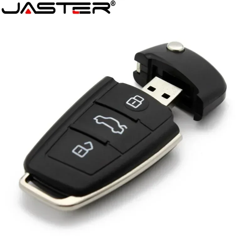 JASTER 2.0 USB 플래시 드라이브, 실제 용량 자동차 키, 펜 드라이브 U 디스크, 128GB 휴대용 메모리 스틱, 8GB, 16GB, 32GB, 64GB, 도매