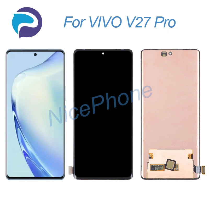 

for VIVO V27 Pro LCD Screen + Touch Digitizer Display 2400*1080 V2230 For VIVO V27 Pro LCD Screen Display
