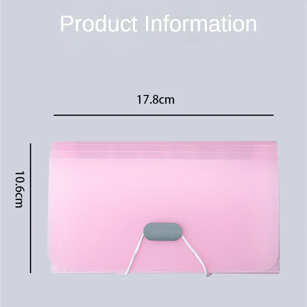 휴대용 보관용 내구성 오르간 가방, 버클 디자인, 데이터 저장 인증서, 거치대 저장 폴더, 확장 가능한 디자인, A6