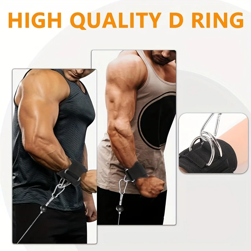 Weightlifting Straps With D Ring, Premium Wrist Straps For Deadlifting - View #11