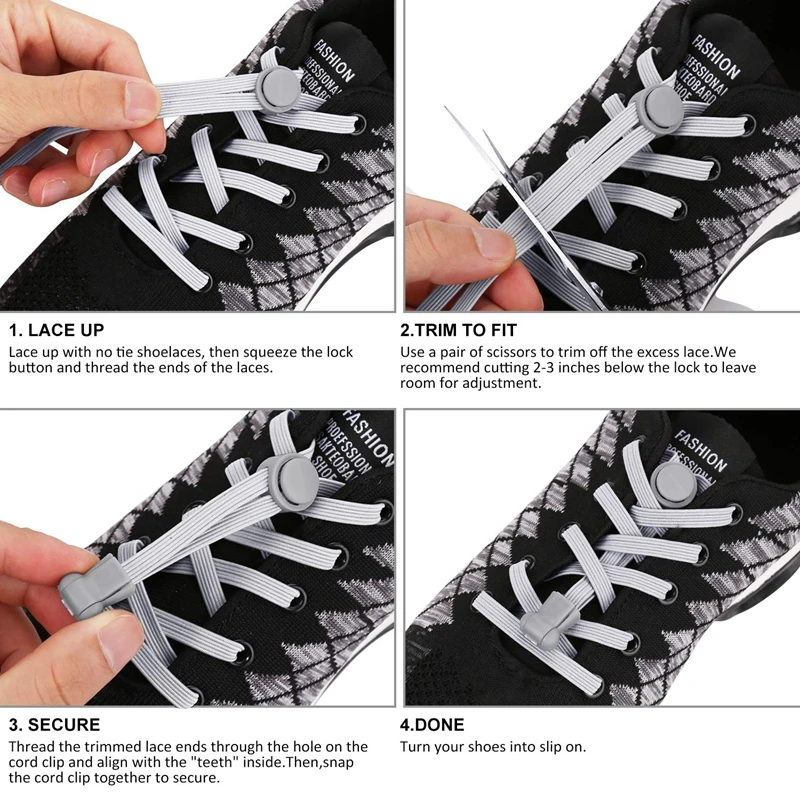 17 Colors Elastic Shoelaces No Tie Shoe Laces Flat Kids Adult Leisure Sneakers Quick Lazy Lace Quick Stretching Lock Shoelace shoelaces without ties shoe laces elastic shoelaces elastic shoe laces