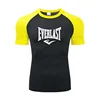 EVERLAST Mens SHOR Compression 3D Printed T-Shirt Sun Protection Second Leyer Skin Running Fitness Rash Prevention Training 3