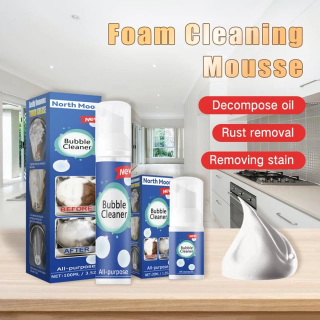 Kitchen All-Purpose Bubble Cleaner Grease Cleaner Foam Spray Mould Remover