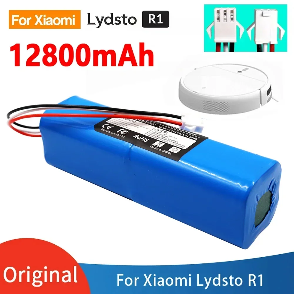 

Lydsto R1 Replacement Battery Pack 100% New Original Li-ion Rechargeable Battery with 12800mAh Capacity for Robot Vacuum Cleaner