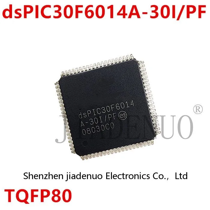 

(1 шт.) 100% новый Φ/PF dsPIC30F6014A-30I TQFP80 dsPIC30F6014 чипсет