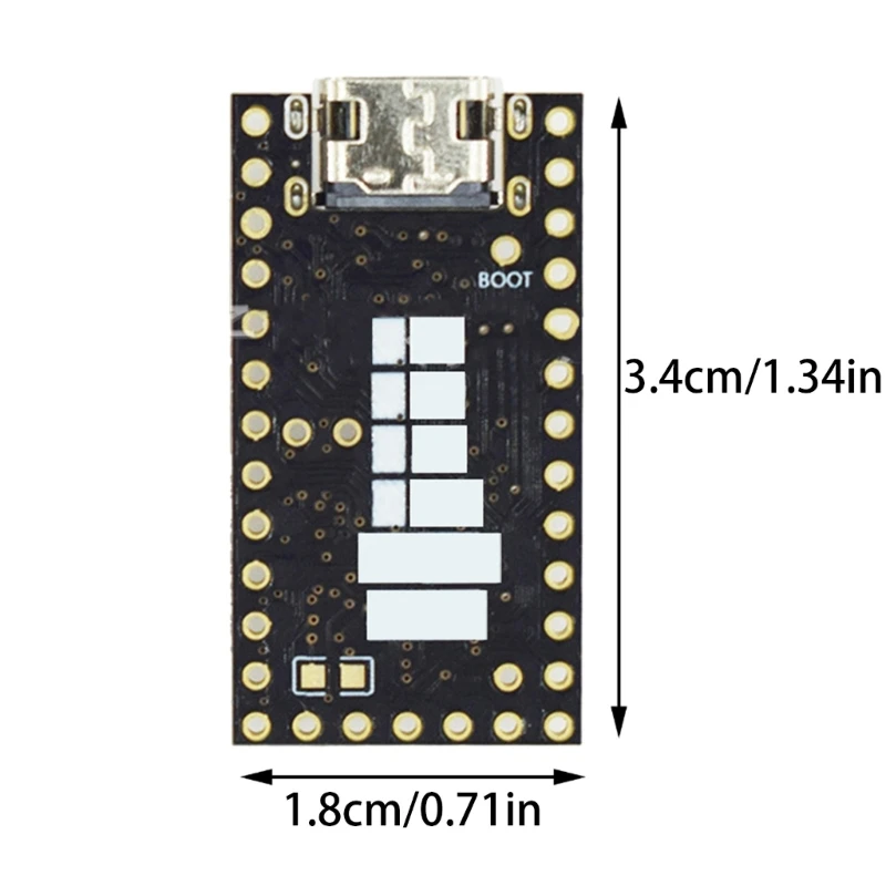 User Friendly RP2040 Microcontroller Board for Aspirings Developers and Programmers