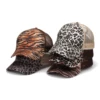 5 Style Leopard Print High Ponytail Ball Cap Women Snapback Summer Mesh Hat Female Fashion Hats Casual Adjustable Cap 3