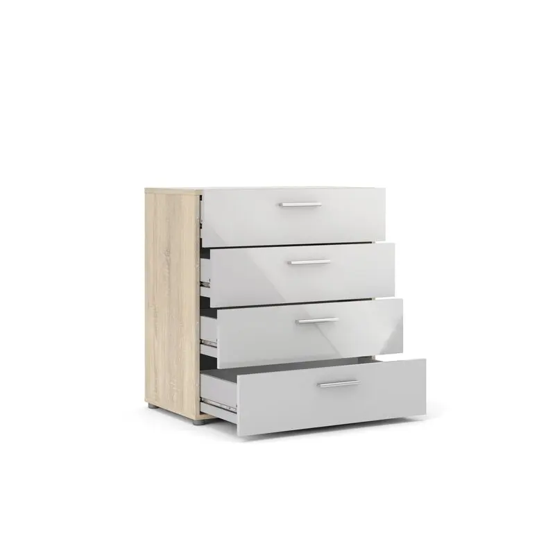 8/4 Drawer Dresser Cabinet Storage Solid Wood Home Furniture for Guest Room Bedroom Modern Style High Gloss Finish Easy Assembly 270 JFurnitures 2026