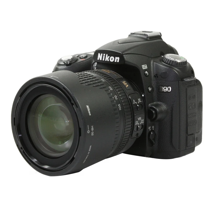 Nikon D90 Digital SLR Camera 12.3MP DX-Format CMOS with 18-105 mm f/3.5-5.6G ED AF-S VR DX Nikkor Zoom Lens