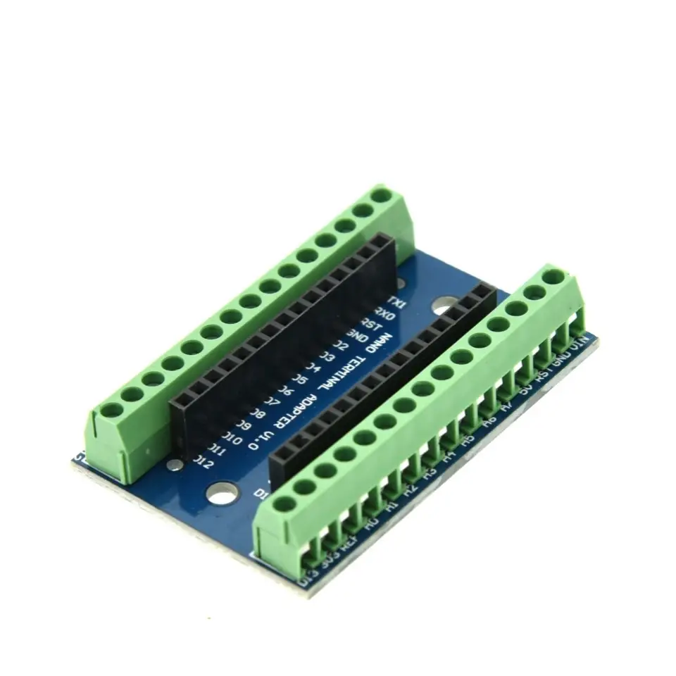 NANO V3.0 3.0 Controller Terminal Adapter Expansion Board NANO IO Shield Simple Extension Plate For Arduino AVR ATMEGA328P image 1