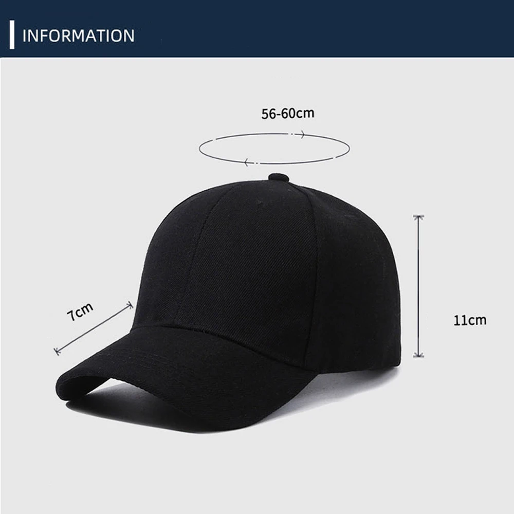 Unisex Hat Plain Curved Sun Visor Outdoor Dustproof Baseball Solid Color Fashion Adjustable Leisure Caps for Men Women