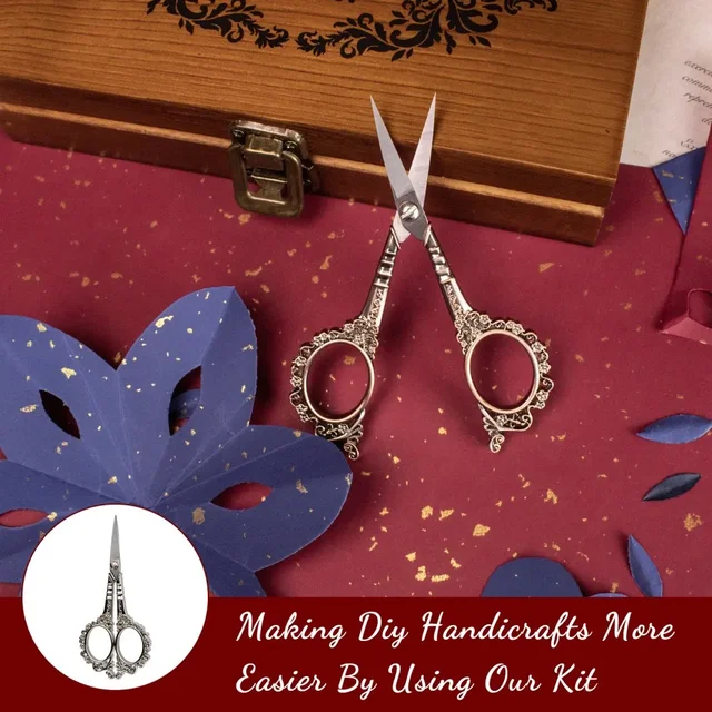 유럽 스타일의 빈티지 재봉 키트: 시간을 거스른 클래식한 매력