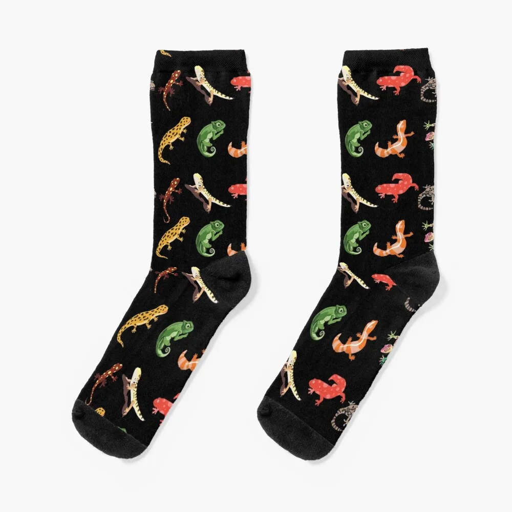 Gecko-Best gift for gecko lovers Socks Stockings compression valentine gift ideas Novelties FASHION Male Socks Women's keep calm project manager project plan gantt socks men s set socks male women s