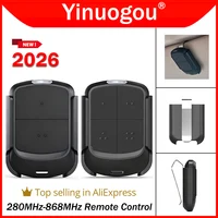 Newest 280MHz-868MHz Multifrequency Garage Door Remote Control Duplicator 433MHz 868MHz Auto Scan Clone Code Grabber Gate Opener