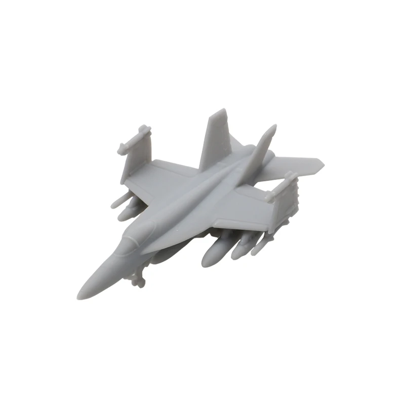 

5PCS Scale 1/2000 700 400 350 F-18E Shipborne Aircraft Model Folding Wing Stealth Attacking Airplane DIY Resin Strike Plane Toys