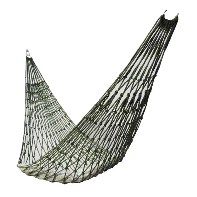 2025 Portable Outdoor Sport Hammock, Camping Hammock Mesh Net for Garden Beach Yard Travel Swing Hanging Bed 5