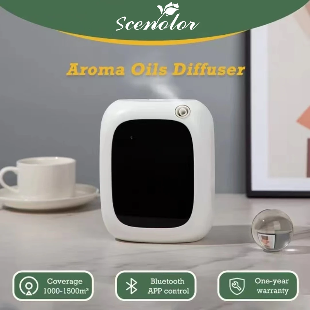 AromaOilDiffuserWallMountedHomeFragranceDeviceBluetoothAPP