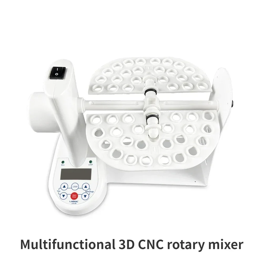 LABGIC L-RO-50D Multifunctional 3D CNC Rotary Mixer, Vortex Mixer,CNC Rotary Mixer,Lab Equipment,School Supplies
