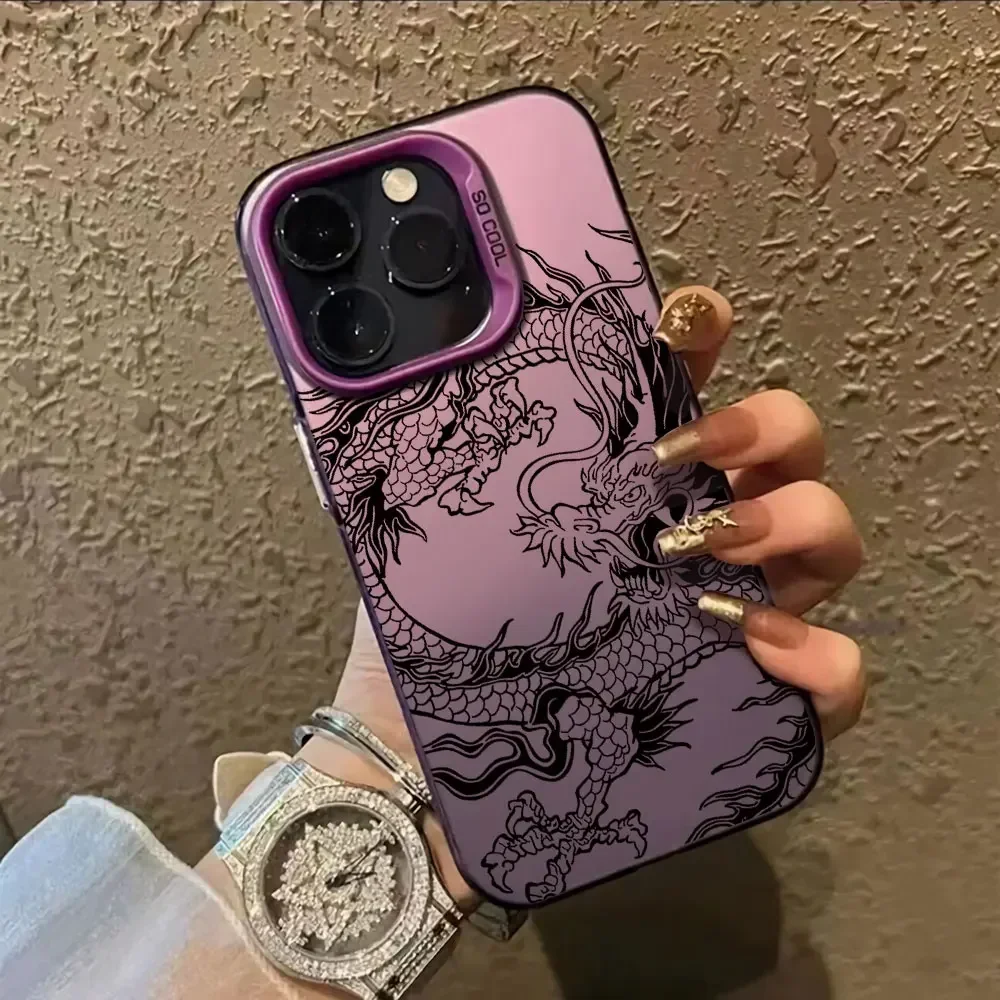 Luxury Dragon Shockproof Phone Case Cover