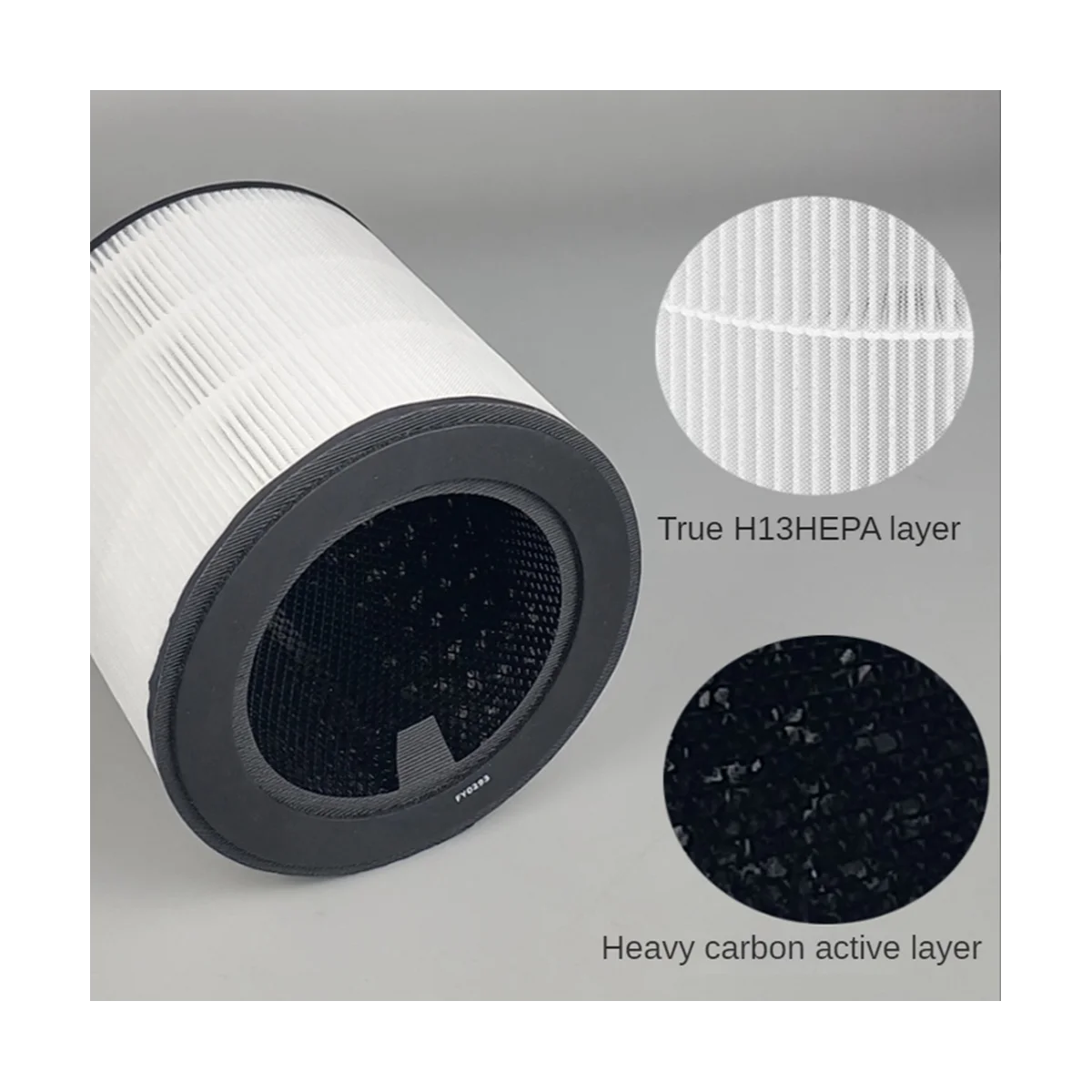 2ks hepa filtr filtr náhrada částí pro Philips FY0293 FY0194 AC0810 AC0819 AC0820 AC0830 vzduch čistička příslušenství