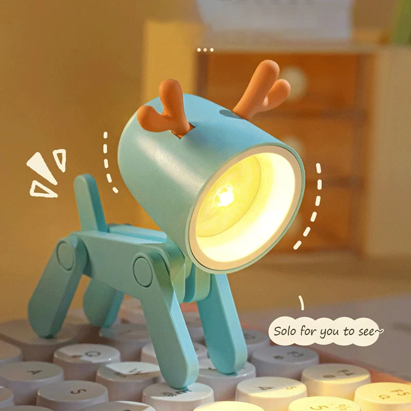 

Mini Night Light LED Night Light Cute Cartoon Night Lamp For Baby Kid Bedroom Decor Bedside Lamp Household Portable Color