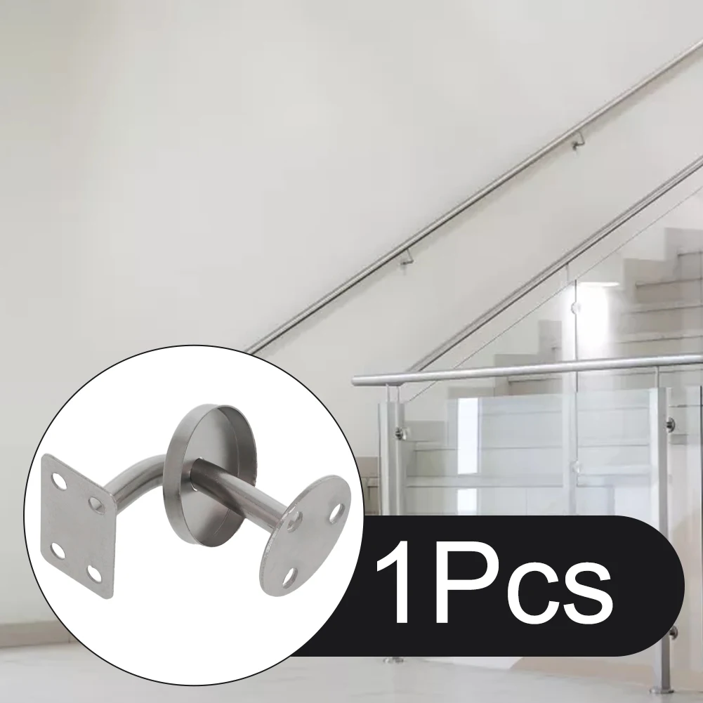 

Stair Handrail Handrail Stair Balustrade Bracket Accessories 50x60mm Stainless Steel For Stair Bannister Handrail