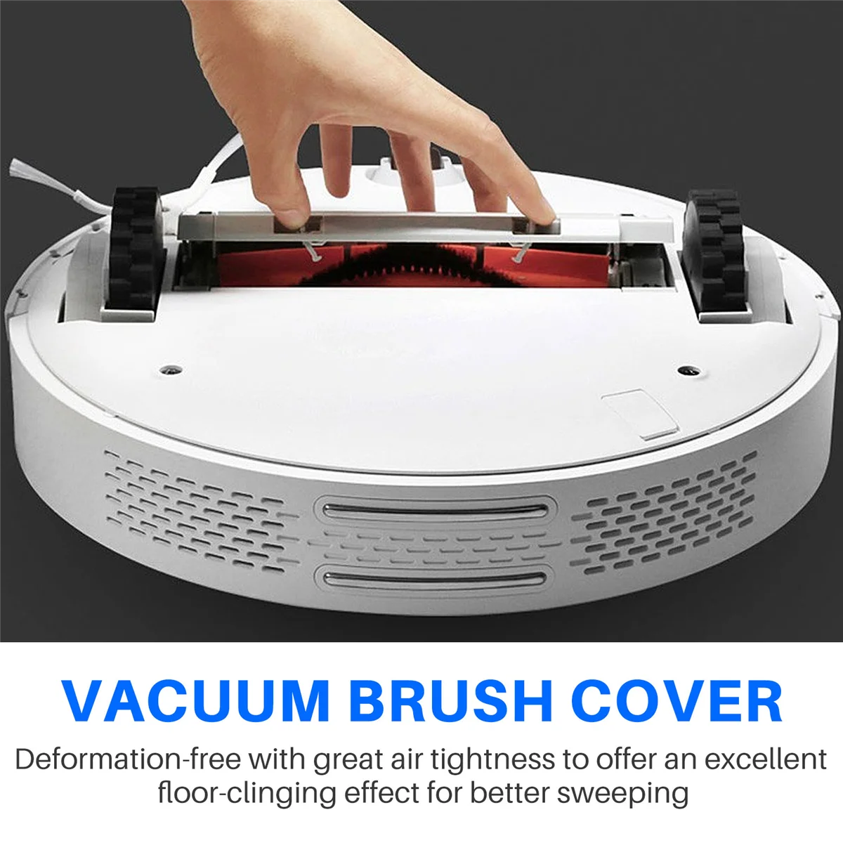 Vacuum Cleaner Handheld Vacuum Cleaner Wireless Vacuum Cleaner Portable Vacuum Cleaner Sweeping Robot Main Brush Cover for Xiaomi Roidmi EVE Plus Robot Vacuum Cleaner Spare Parts