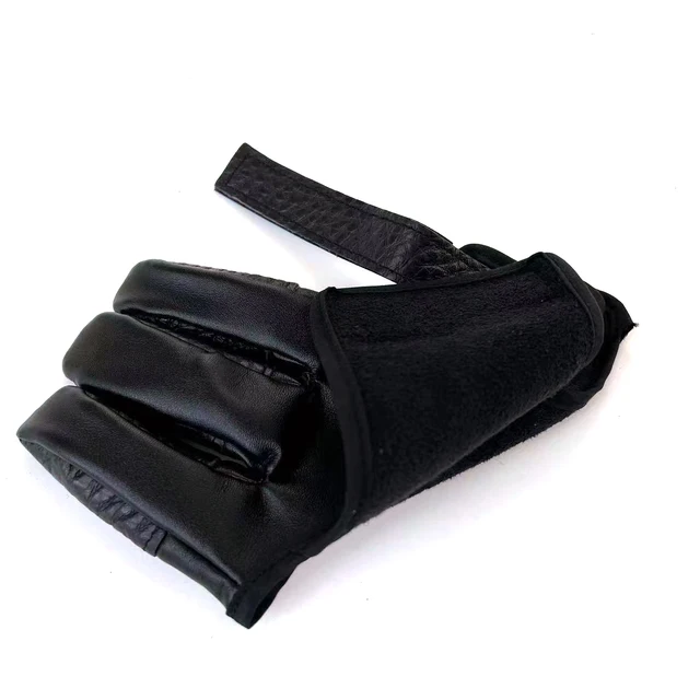 Guantino In Pelle Per Arciere - Taglia S | Per Tiro Con Arco, Comfort E Presa Sicura - Foto 7