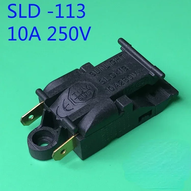 1Pcs Electric Kettle Parts SLD-113 thermostat temperature control steam switch 10A 250V