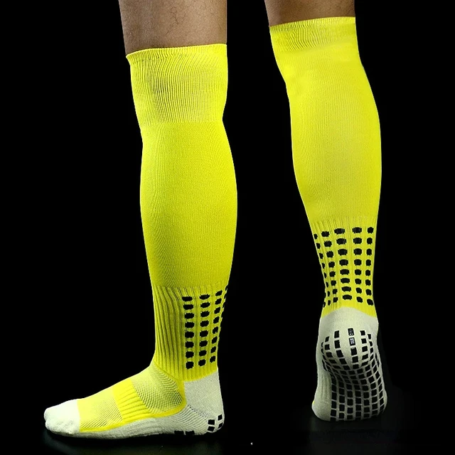New Long Football Socks Silicone Suction Cup Grip Anti Slip Soccer Socks Sports Men Women Baseball Rugby Socks 4