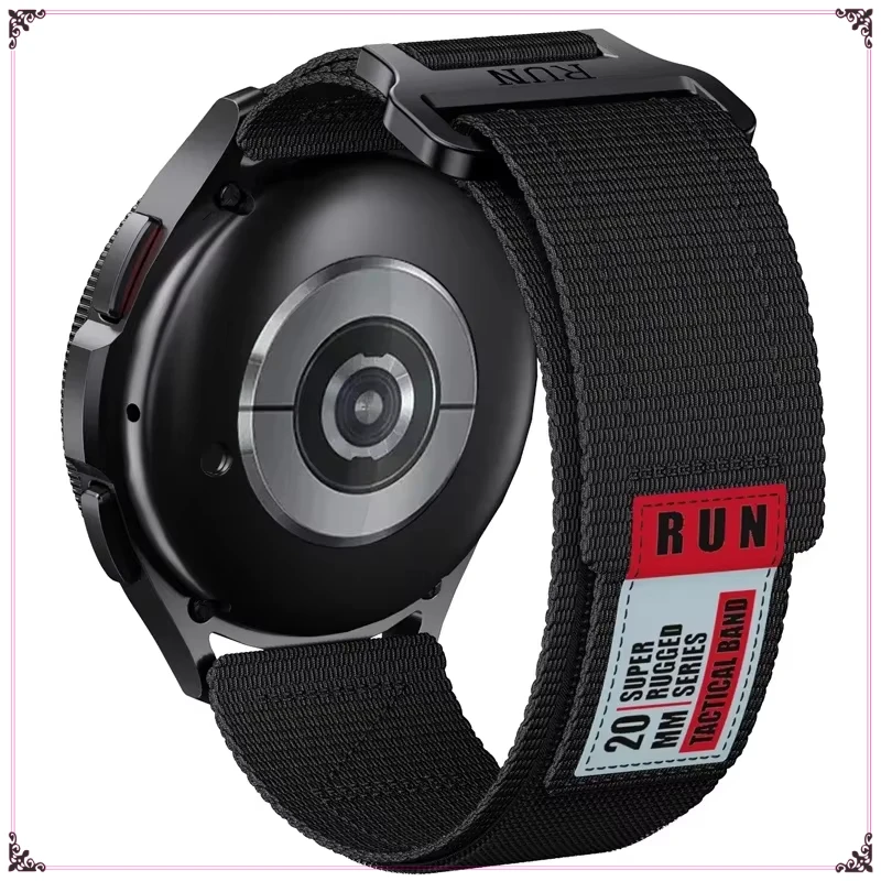 Versatile Nylon Sport Watch Strap - Colorful Wristband Accessory
