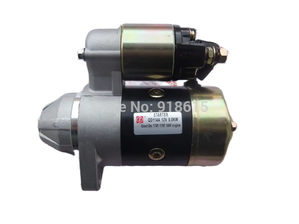 

KIPOR QD114A KM186F KM178F KM186FA KM170 186F 178F 170F Starter MOTOR FIT KDE6500E KDE5500E Diesel Generator Parts