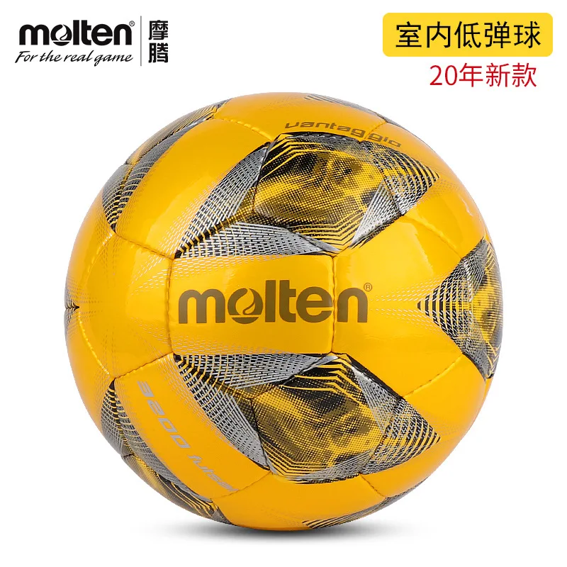 2023 Original Molten Futsal Football Official Size 4 PU Leather Low Elastic balls for Adult Indoor Match and Training Soccer