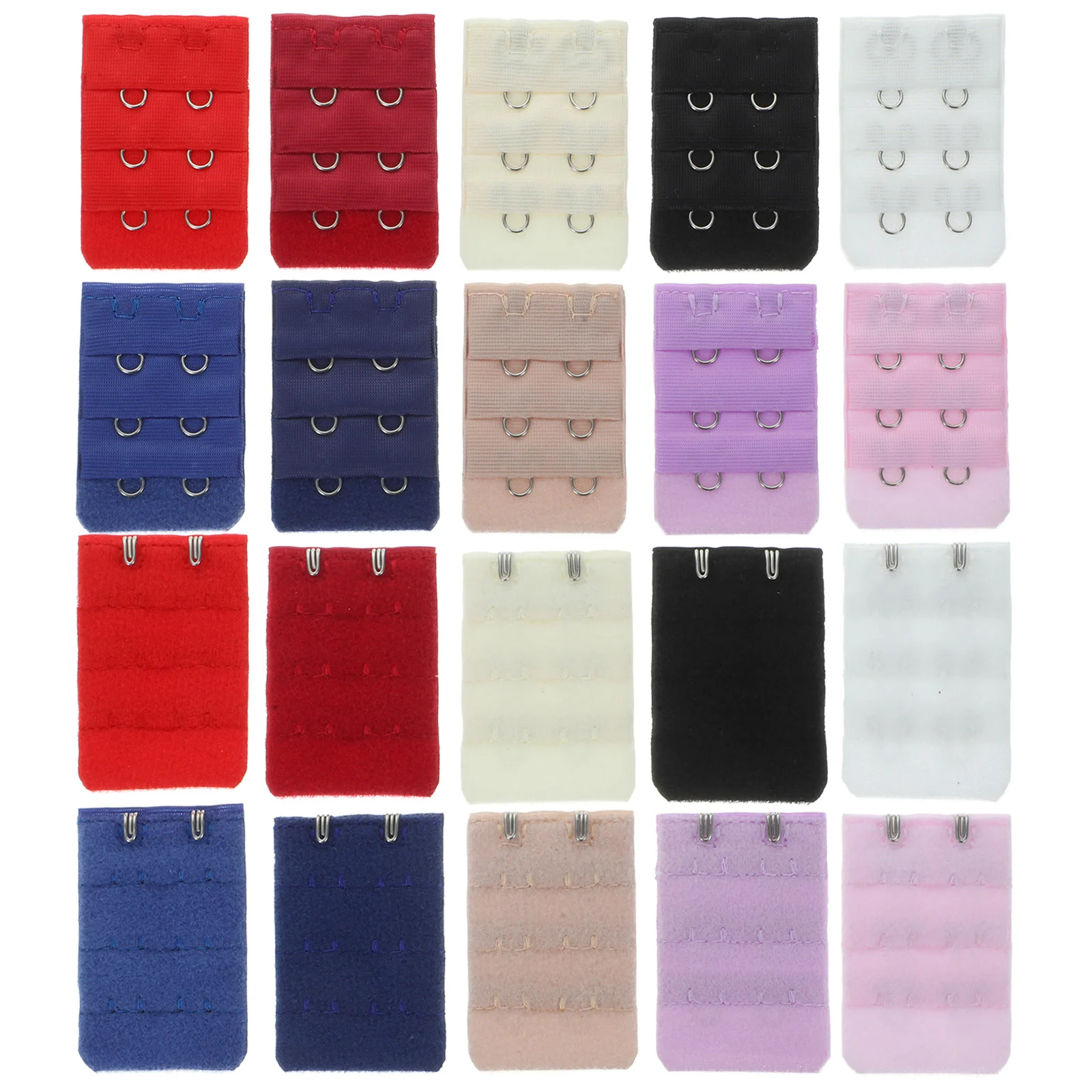 

20 Pcs Extension Buckle Outdoor Decor Decorate Women Extender Belts Button Belts