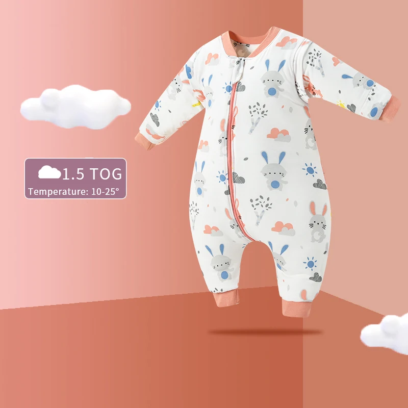 Kids Onesie Pajamas Children Sleepwear for Boy Girl Cartoon Print Winter Warm Toddlers Jumpsuit Nightwear Clothes