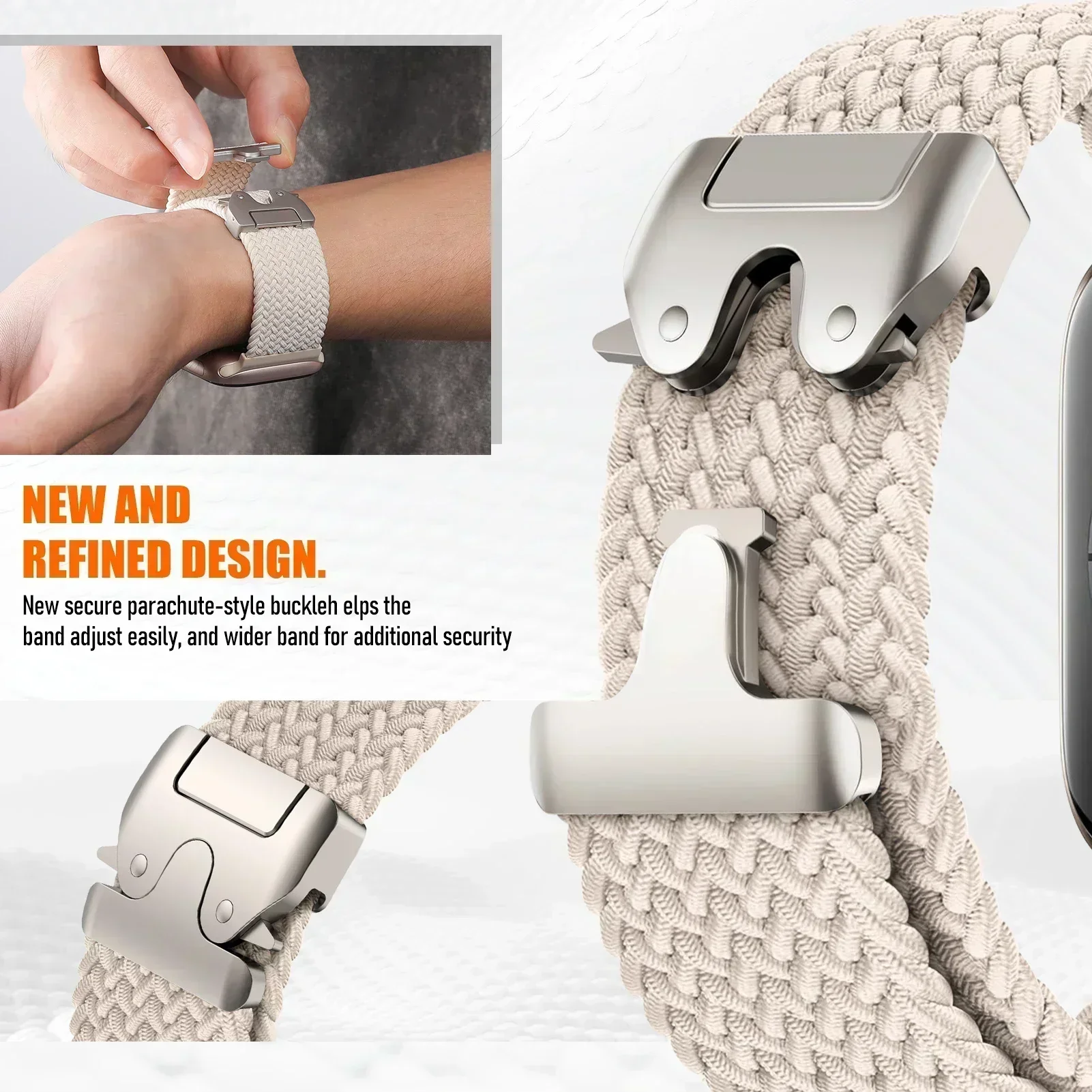 Braided Solo Loop Strap Bracelet