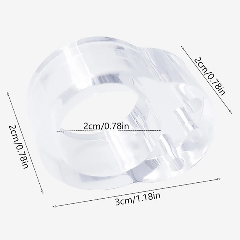 10Pcs Door Stops PVC Door Handle er Wall Protection Doorknob Bumper Furniture Protected Crash Pads Shockproof Rings