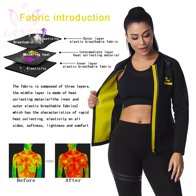 Women Hot Body Shaper Pants Thermal Neoprene Slimming Waist Sweat