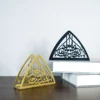 1pc, Metal Islamic Table Napkin Holder. Paper Towels and Napkins, Decorative Ornaments for Muslim Home Tabletops 1