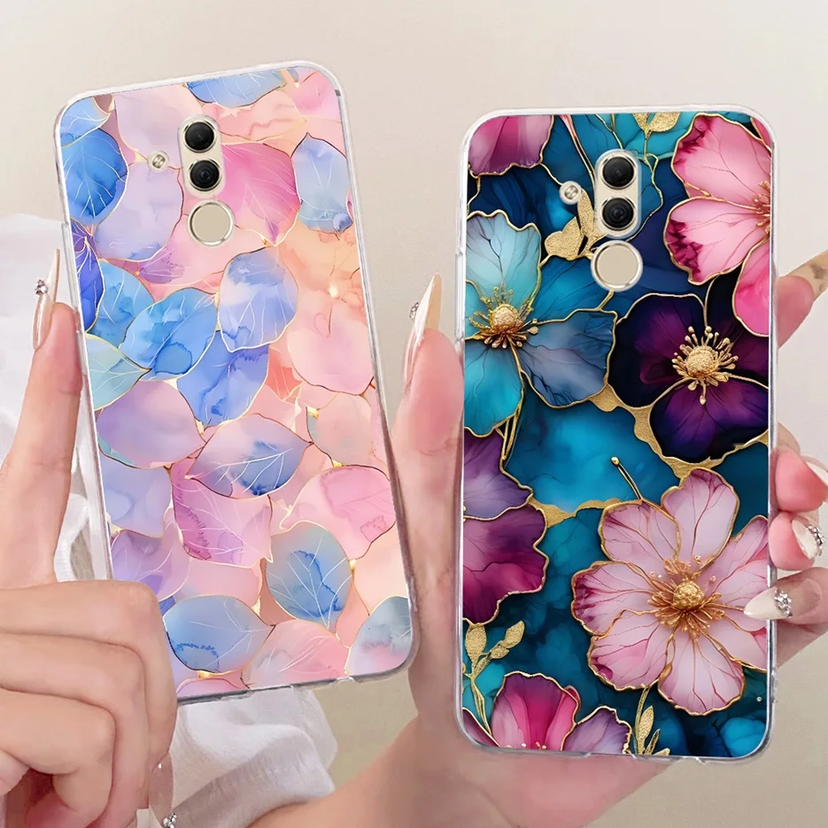 Luxury Floral Butterfly Design Soft Slim Phone Case Cover