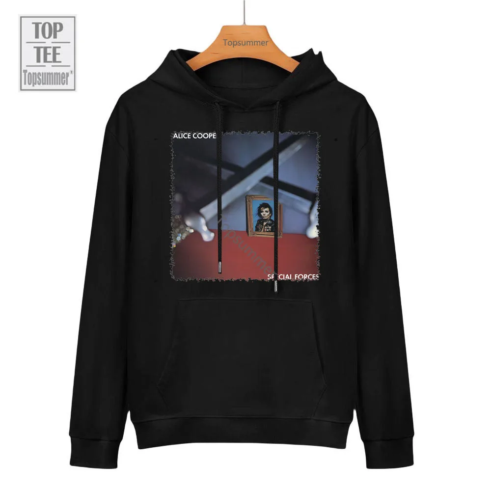 

Special Forces Album Hoodies Alice Cooper Tour Hoodie Women'S Loose Streetwear Sweatshirt Oversized Clothes