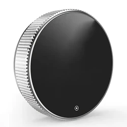 Rotating Kitchen Timer with 3 Adjustable Modes for Cooking, Studying, and Exercising - Silent Operation (Silver)