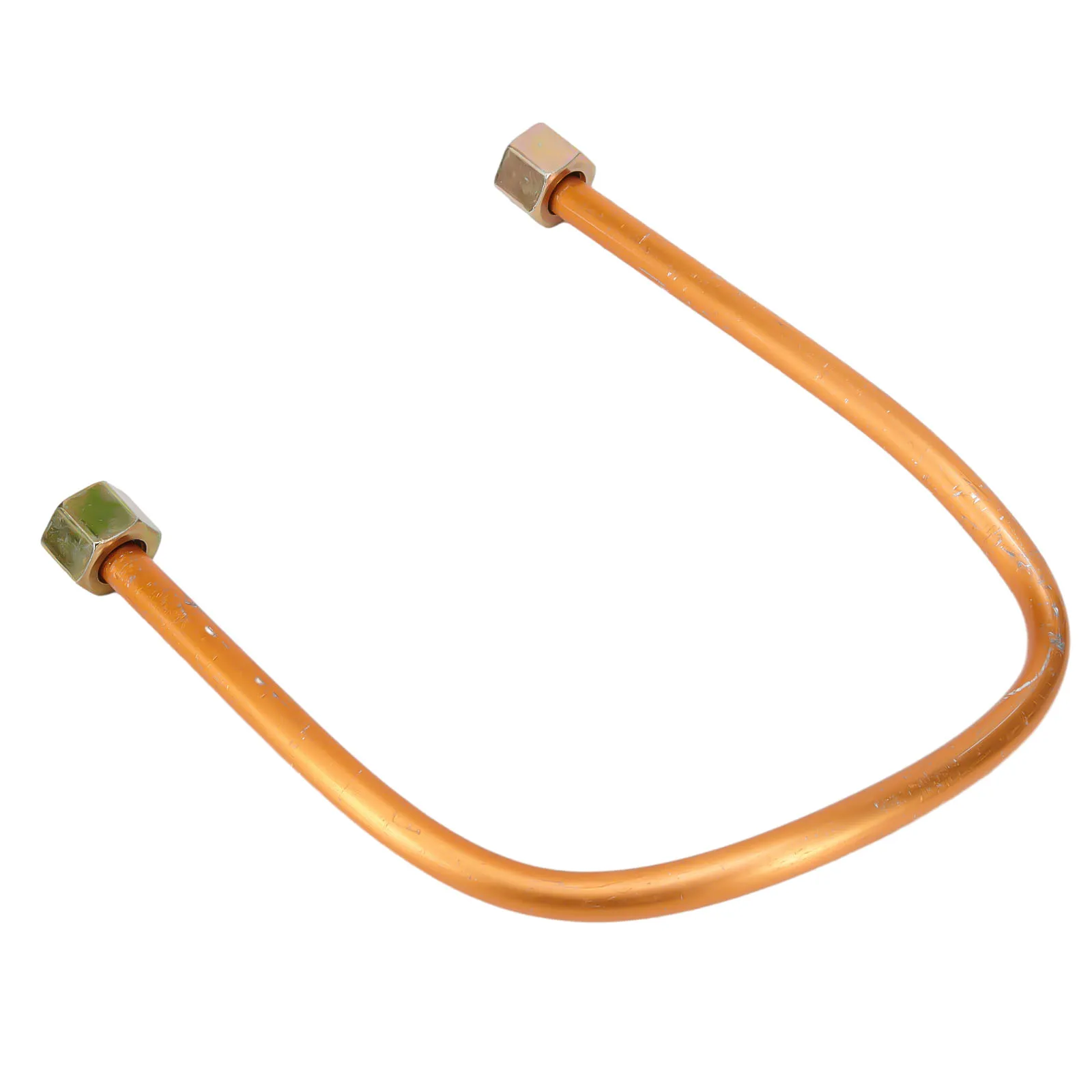

Exhaust Air Compressor Tube Copper Tone Easy To Install G3/8\" Intake Pipe 10 X 450mm/0.4\" X 17.7\"(D*L) Brand New