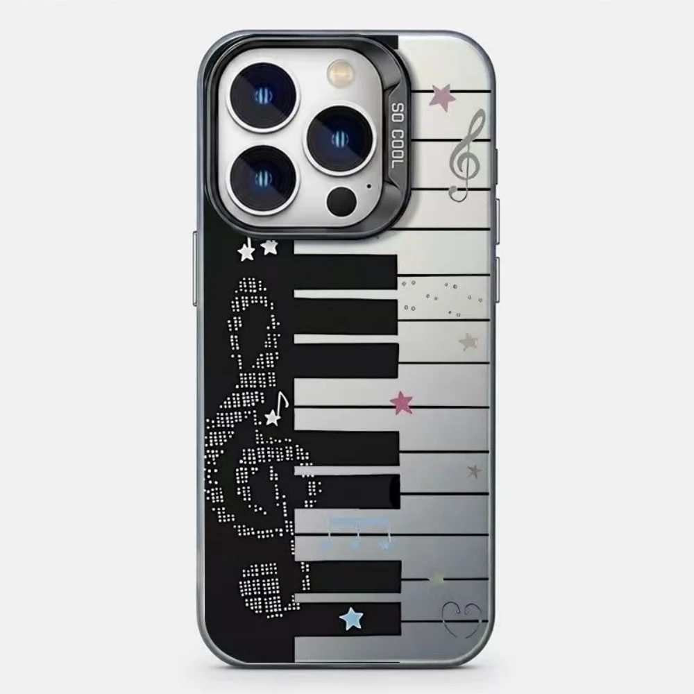 Music Art Style Piano Keyboard Theme Phone Case Cover
