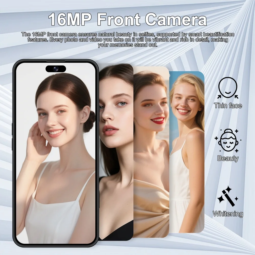K-Touch New Cell Phone A 17 Pro Max Mobile Phones Android 5G 7.3HD 22G+2TB Smartphone 16+48MP Dual Sim 7800mAh Unlocked Global Version