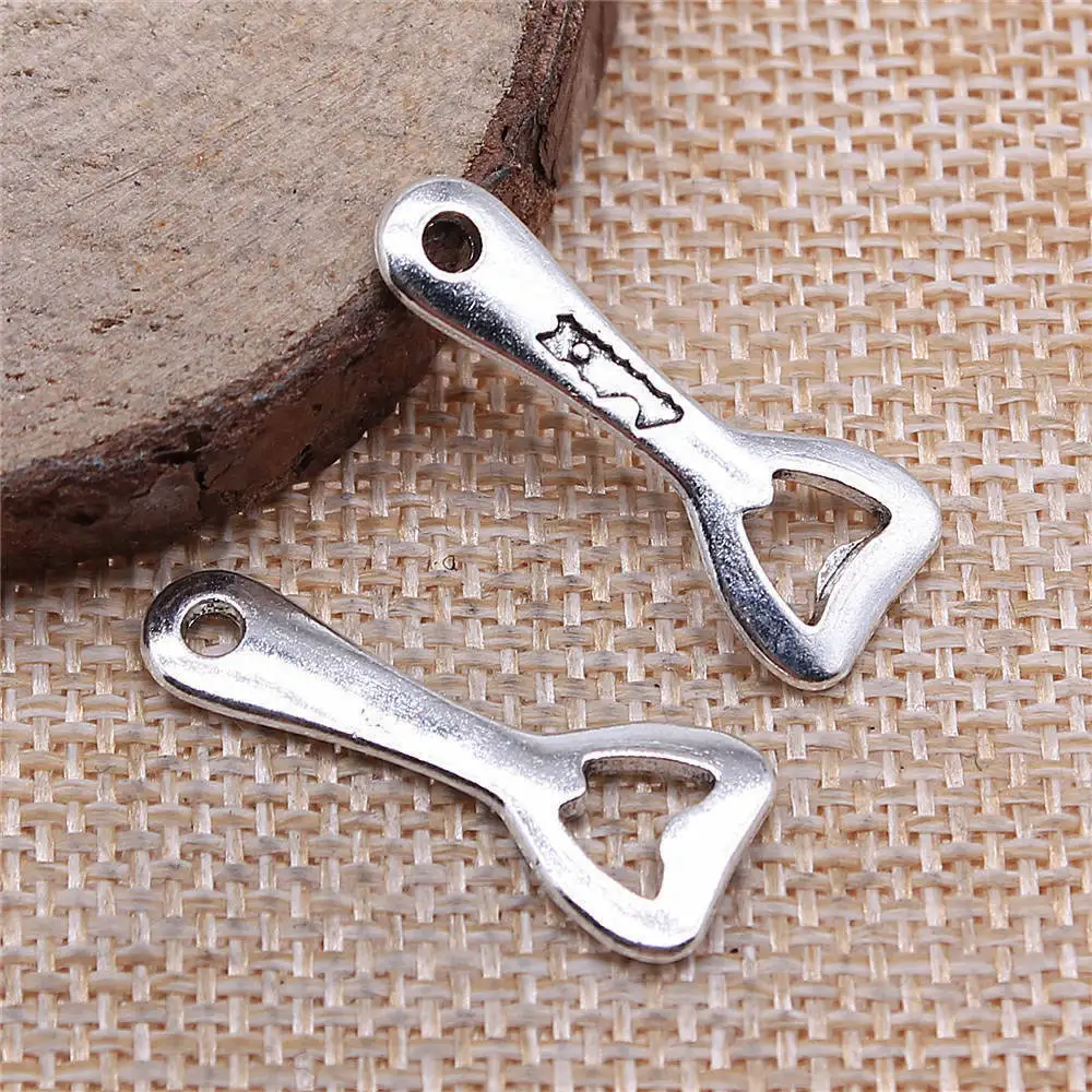 

Materials Bottle Opener Charms Jewelry 11x27mm 10pcs
