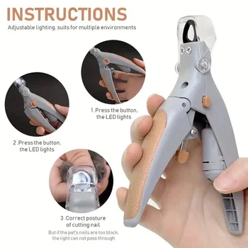 Pet LED Light Nail Clipper 1